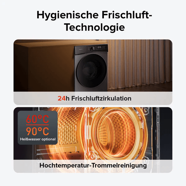 Waschmaschine mit Trommelreinigung in der Mietwohnung: Praktisch, hygienisch und unterschätzt