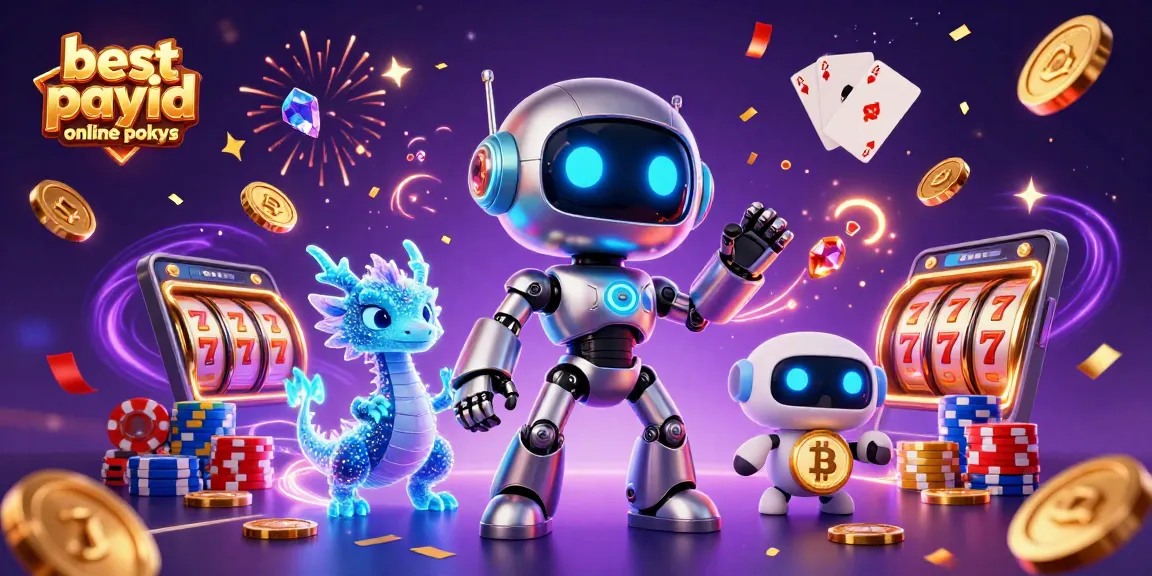 Experience the thrill of the best payid online pokies with vibrant characters and exciting casino elements.