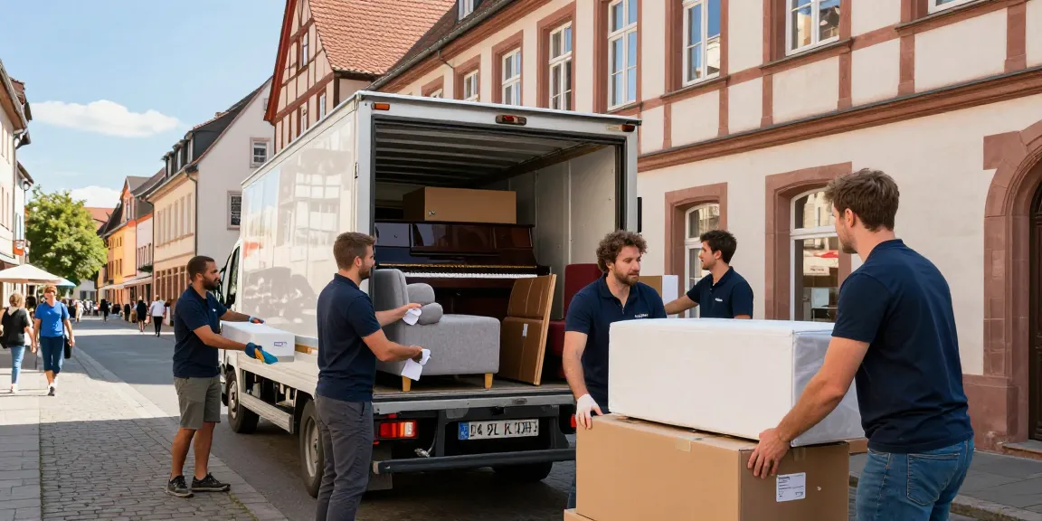 Umzugsunternehmen Speyer bei der professionellen Möbelmontage in der Altstadt mit eigenem Team.