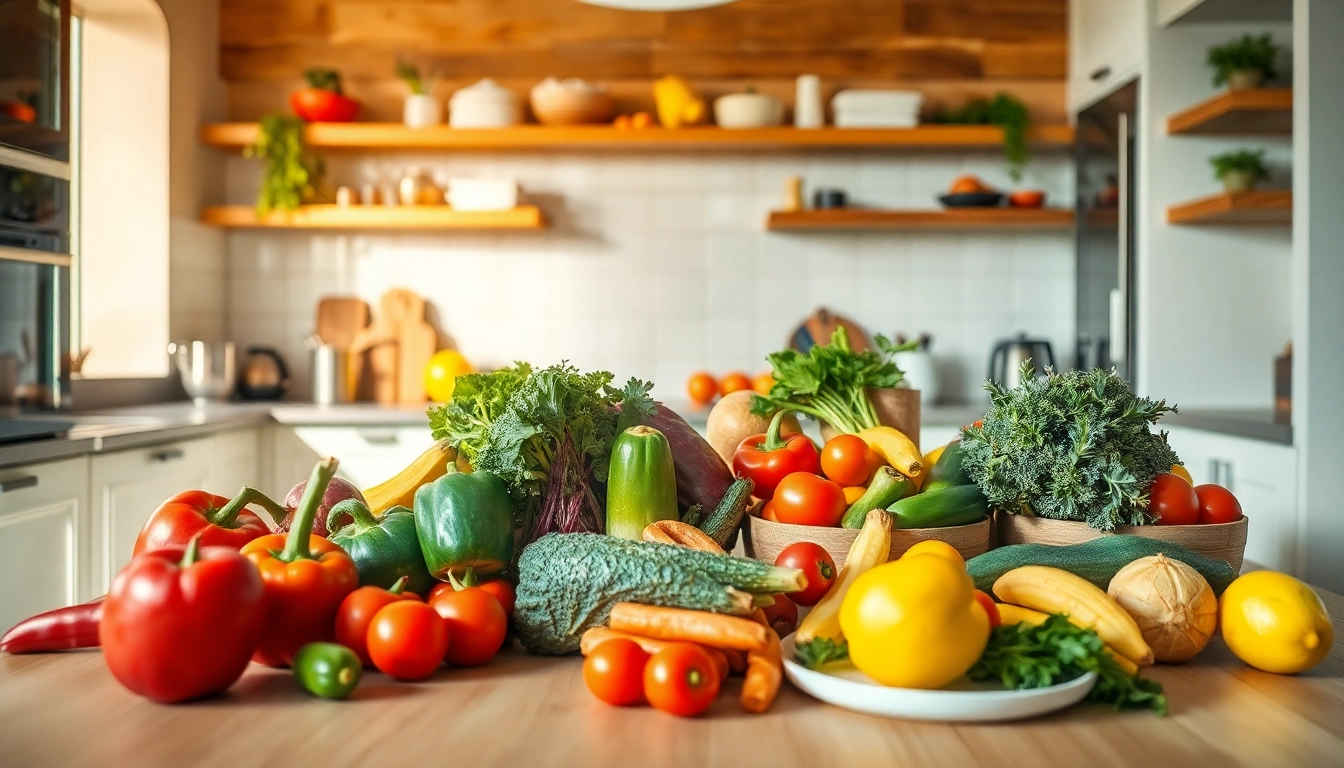 Gesunde, abwechslungsreiche Mahlzeit zur Unterstützung von Gewichtsverlust und Vitalität.