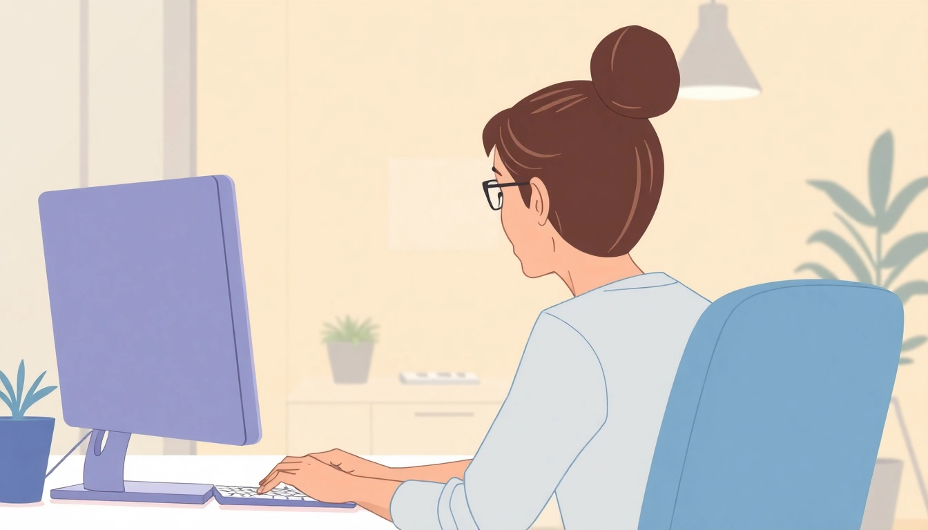 Starte den Prozess, um dein Google Konto zu löschen - zeigt eine entschlossene Person am Computer.