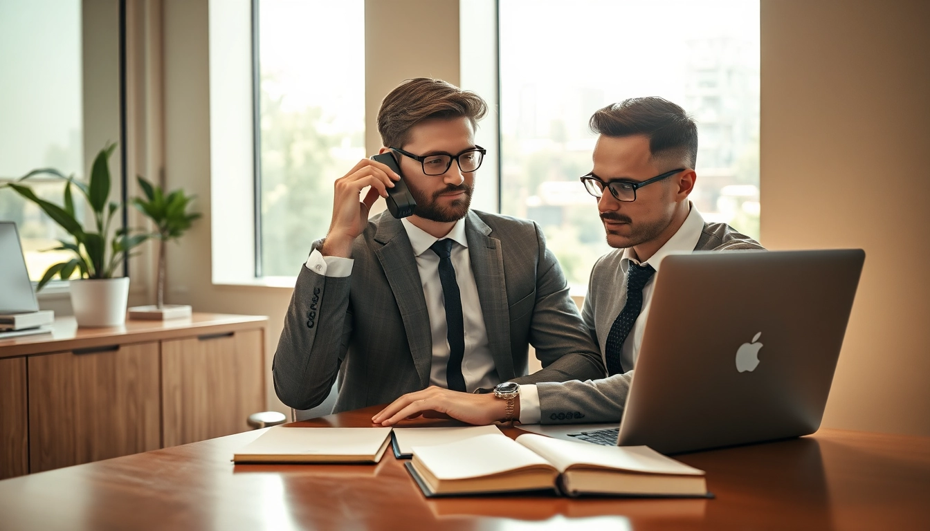Headhunter Gastronomie zeigt einen professionellen Fachmann beim Arbeiten in einem modernen Büro