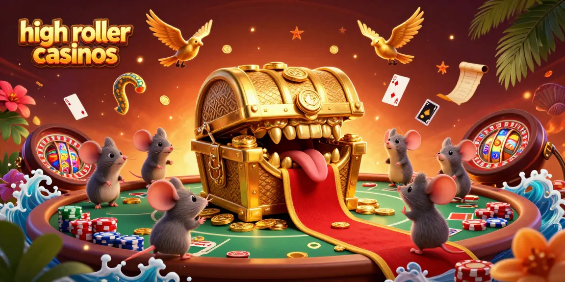 Experience high roller casinos with vibrant poker, roulette, and slot games in a dynamic 3D scene.