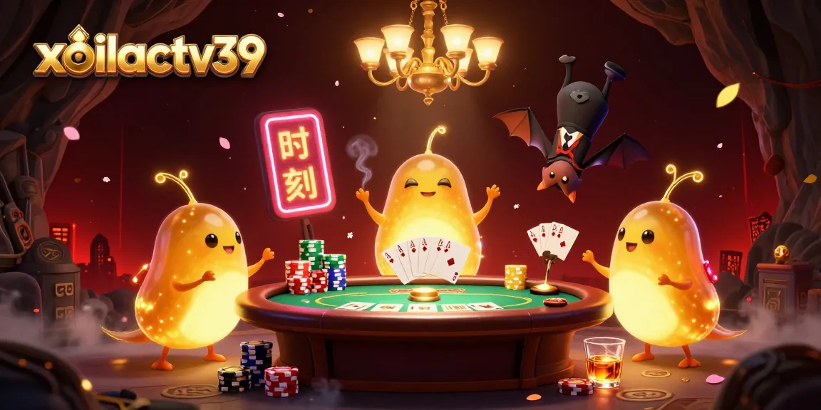 Light up your game at xoilactv39 with this vibrant scene showcasing unique casino elements.